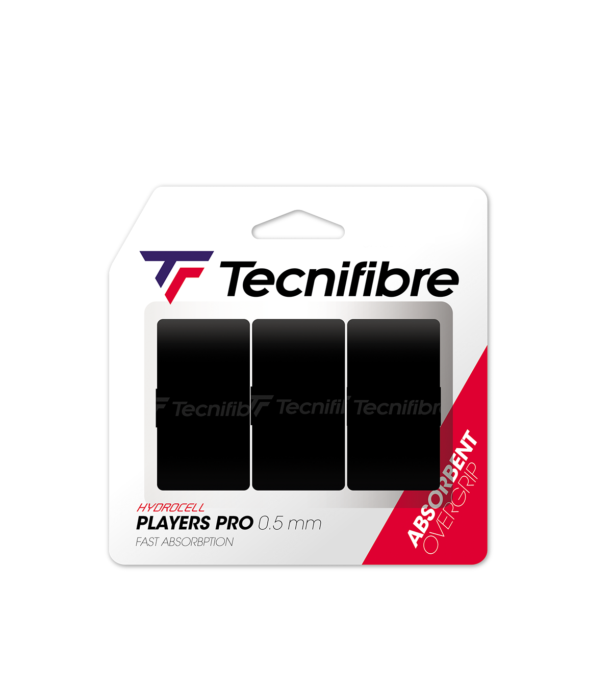 Tecnifibre Pro Players Overgrip 3er black 1