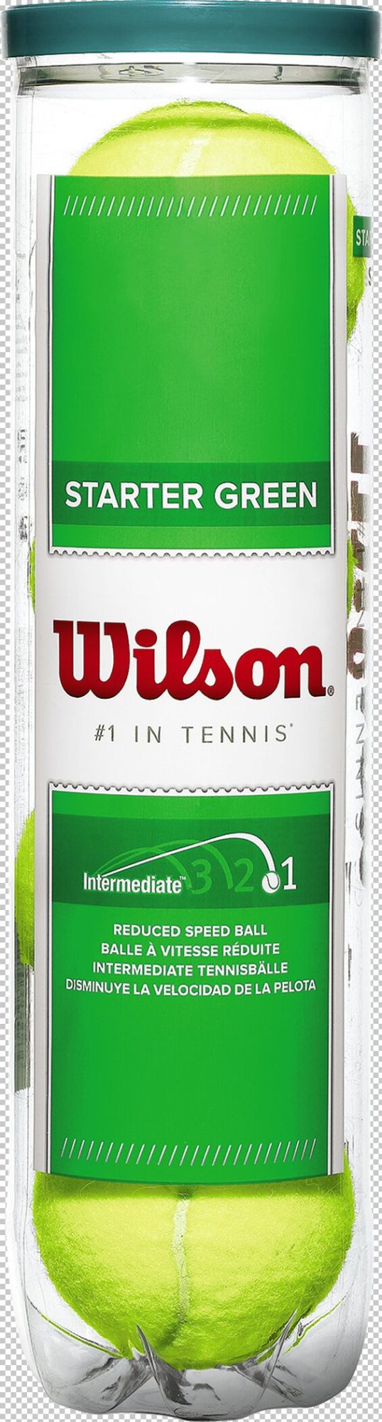 Wilson Starter Play Green Ball 4er Dose 1