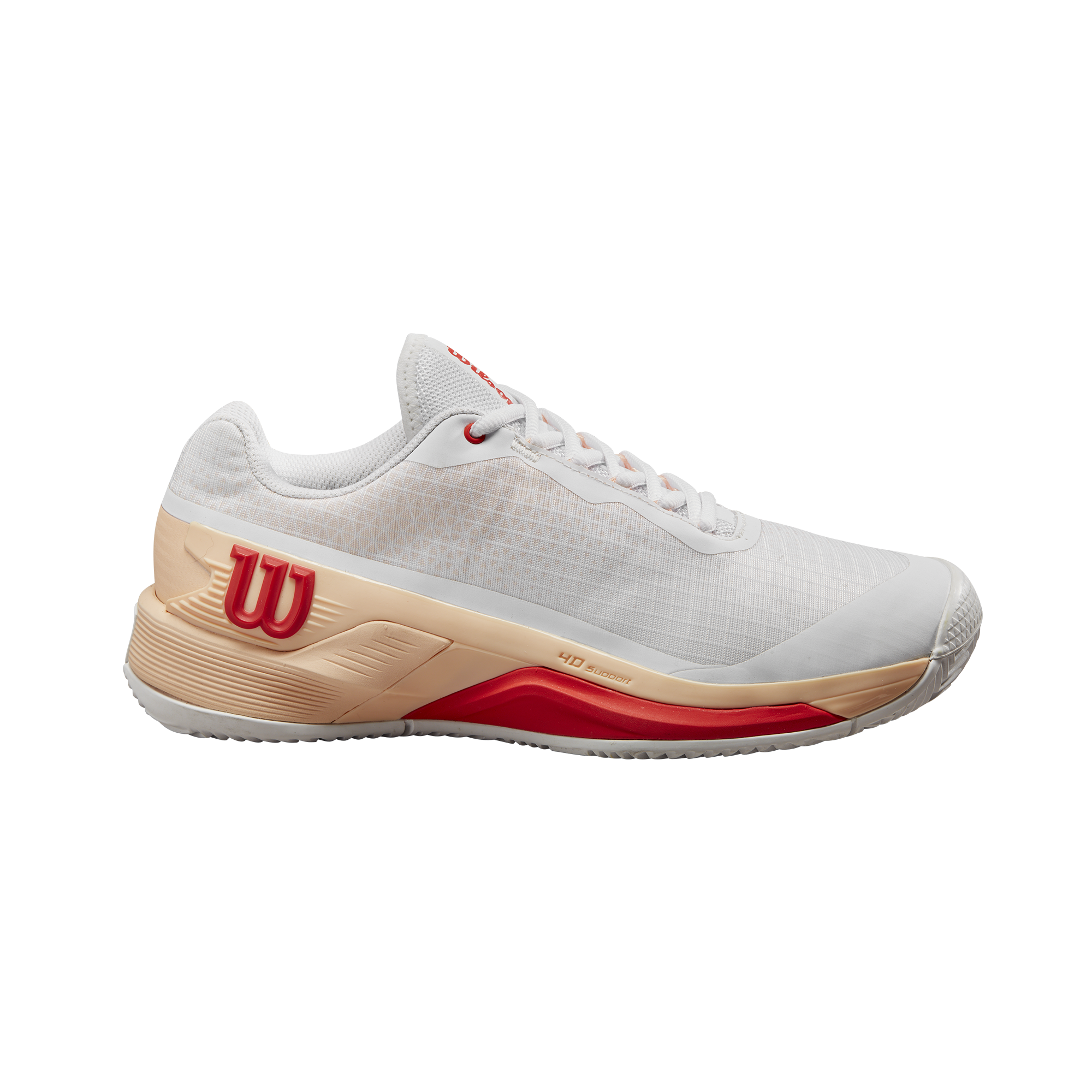 Wilson W Rush Pro 4.0 Clay white/pe white 1