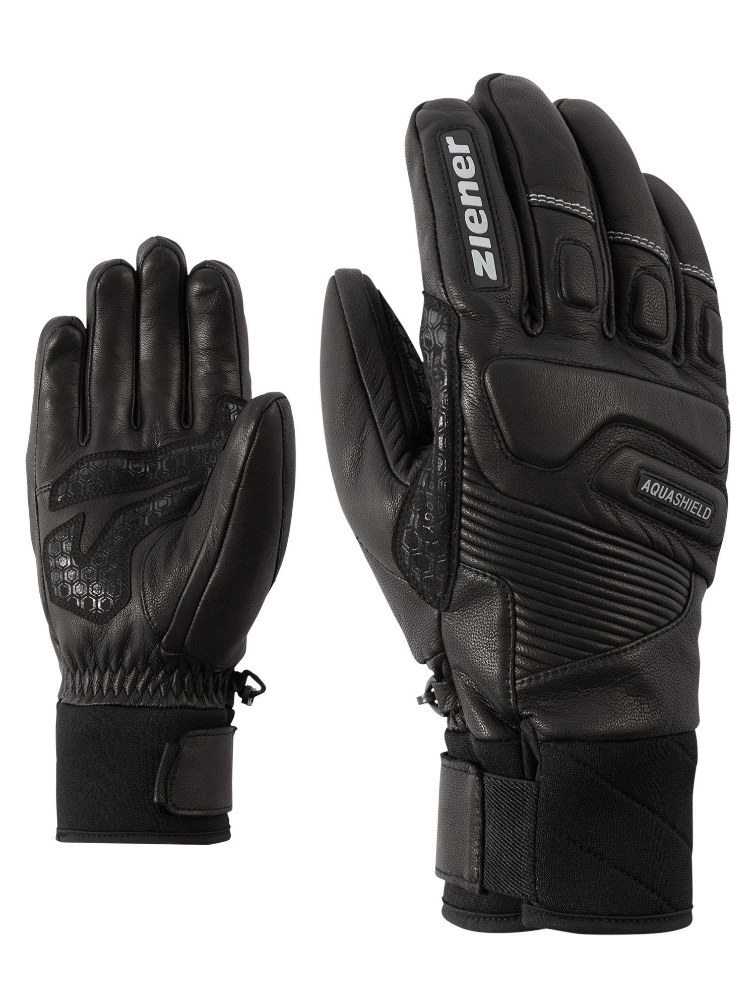 Ziener Gisor AS(R) Skihandschuh black black 1