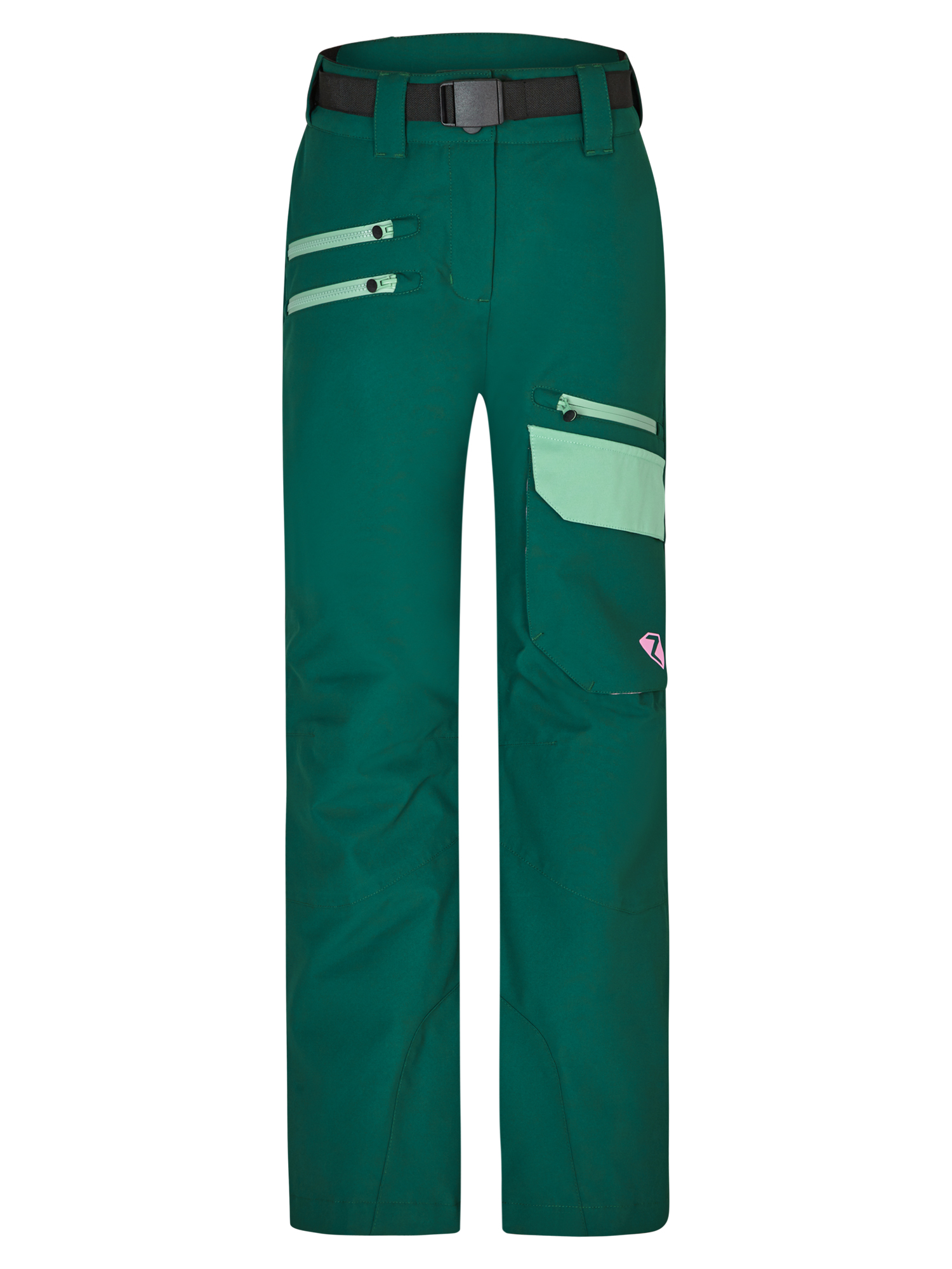 Ziener JR Aileen Pants deep green 1