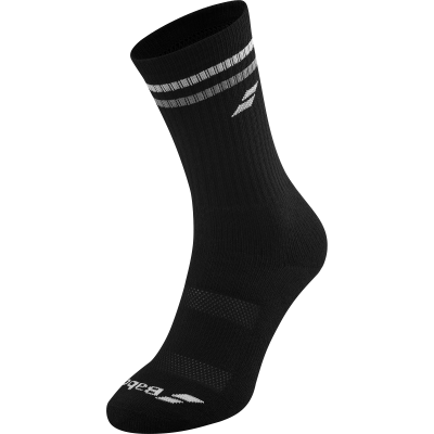 Babolat Team Single Socks black/white black/white 