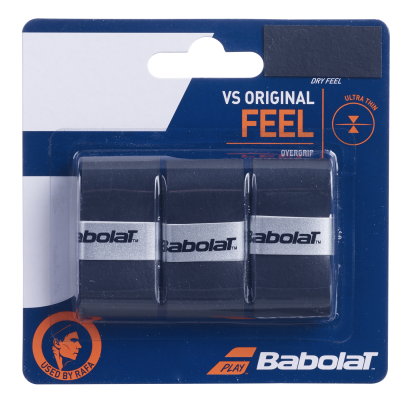 Babolat VS Original 3er Pack Overgrips black black 