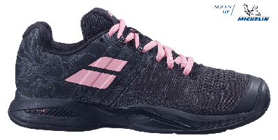 Babolat W Propulse Blast Clay black/geranium pink 