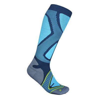 Bauerfeind Ski Performance Compression Socks blue blue 