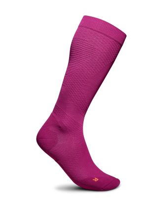 Bauerfeind Sports W Ultralight Compression Socks berry 