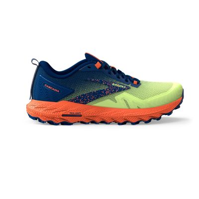 Brooks Cascadia 17 sharp green/navy/firecracker green 