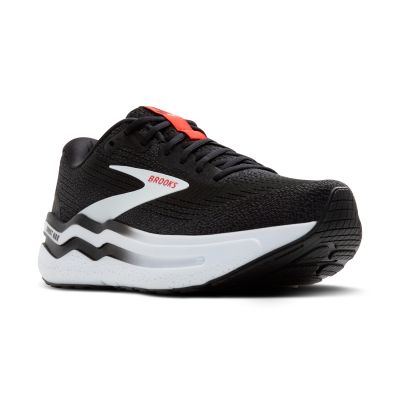 Brooks Ghost Max 2 black/white/fiery red black/white 