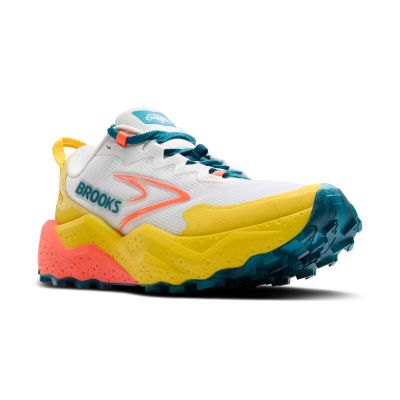 Brooks W Caldera 8 bit of blue/quince/flame quince 
