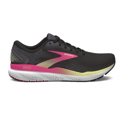 Brooks W Ghost 16 black/pink/yellow yellow 