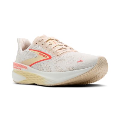 Brooks W Hyperion GTS 2 white/peach/coral coral 