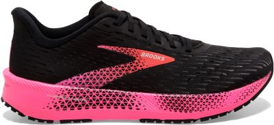 Brooks W Hyperion Tempo black/pink/hot coral black 
