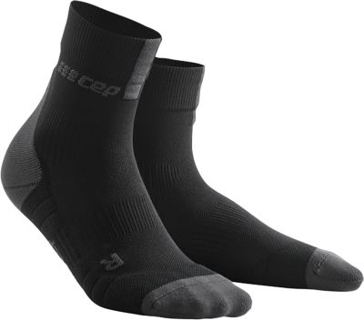 Cep W Compression Short Socks 3.0 black/dark grey dark grey 