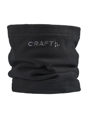 Craft Essence Fleece Neck Tube black 