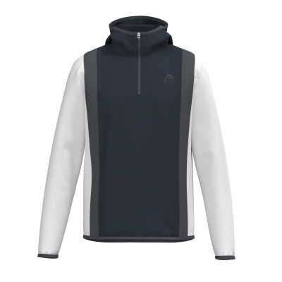 Head CLUB 25 Tech Hoodie navy/white white 