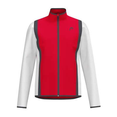 Head JR CLUB 25 Jacket red/white white 