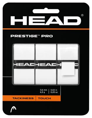 Head Prestige Pro 3er Pack Overgrips white 