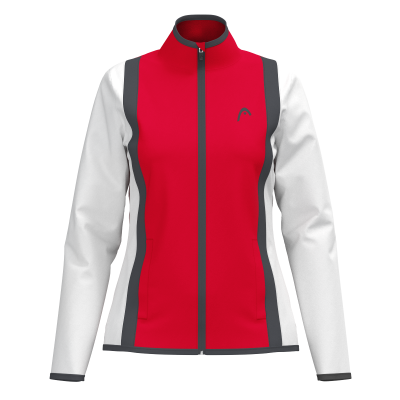 Head W CLUB 25 Jacket red/white white 