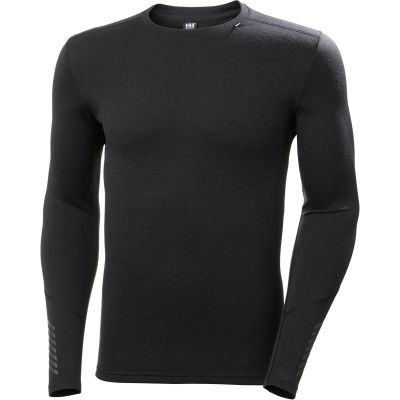 Helly Hansen LIFA Merino Midweight Crew black 