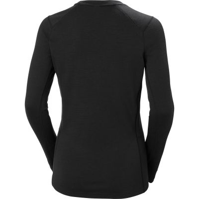 Helly Hansen W Lifa Merino Midweight Crew black black 