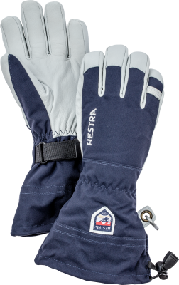 Hestra Army Leather Heli Ski 5-Finger navy navy 