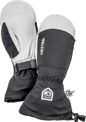Hestra Army Leather Heli Ski Mitt black 