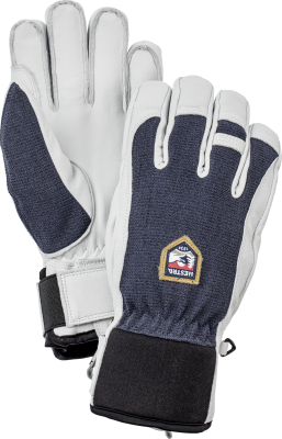 Hestra Army Leather Patrol 5-Finger navy 