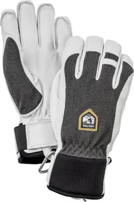 Hestra Army Leather Patrol 5-Finger charcoal 