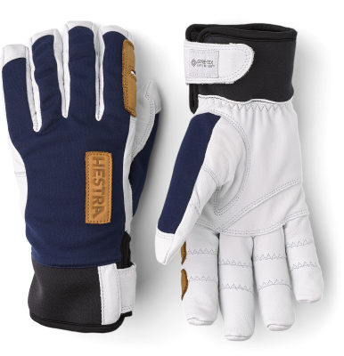 Hestra Ergo Grip Active Wool Terry 5-Finger navy/white white 