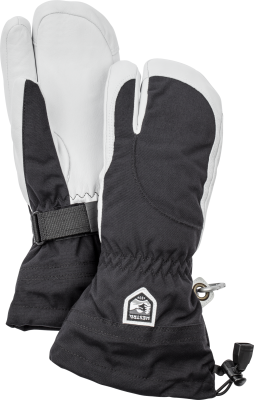 Hestra W Heli Ski 3-Finger black/offwhite 