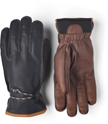 Hestra Wakayama 5-Finger navy/brown brown 
