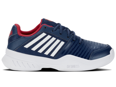 K-Swiss JR Court Express Carpet blue opal/white/lollipop white 