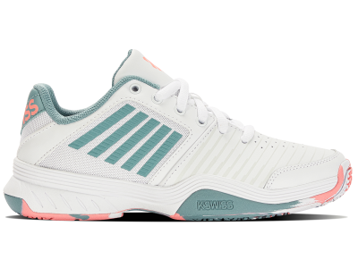 K-Swiss JR Court Express Omni white/blue/desert flower white 