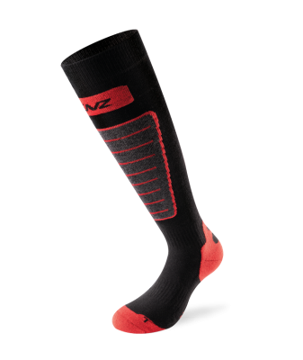 Lenz Skiing 1.0 Skisocke schwarz/grau/rot schwarz 