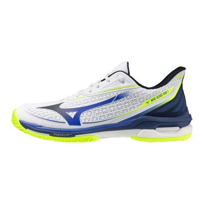 Mizuno Wave Exceed Tour 7 CC white/dazzling blue/yellow 