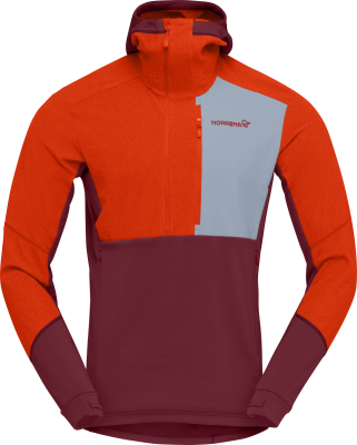 Norrona Lofoten Thermal Pro Jacket arednalin/rhubar red 
