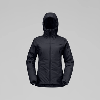 Norrona W Femund Thermo60 Zip Hood caviar black 