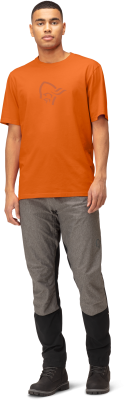 Norrona /29 Cotton Viking T-Shirt gold flame flame 