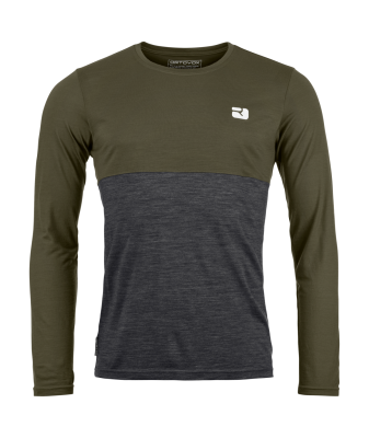 Ortovox 150 Cool Logo Longsleeve dark wild herbs 