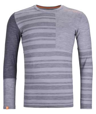 Ortovox 185 Rock'n'Wool Long Sleeve grey blend grey 