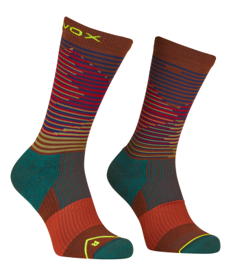 Ortovox Almountain Mid Socks clay orange orange 