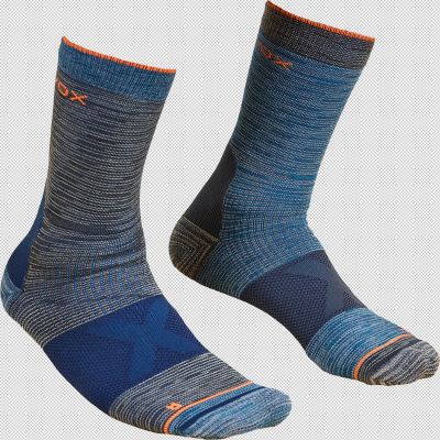 Ortovox Alpinist Mid Socks dark grey dark grey 