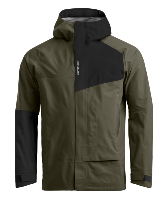 Ortovox Seceda 3L Jacket dark wild herbs 