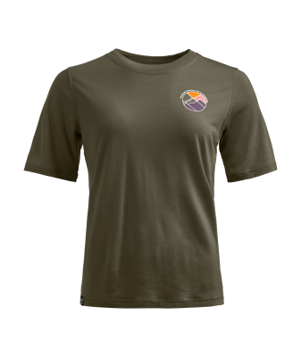 Ortovox W 140 Cool Round Landscape T-Shirt dark wild herbs 