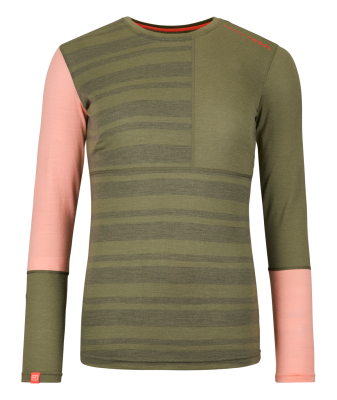Ortovox W 185 Rock'n'Wool Long Sleeve wild herbs 