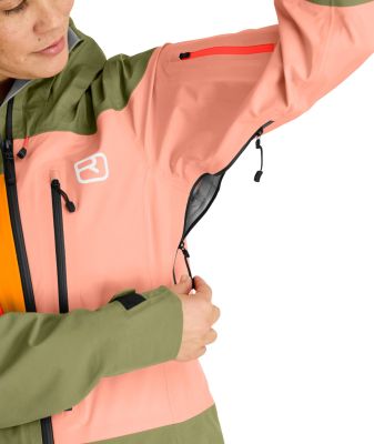 Ortovox W 3L Deep Shell Jacket wild herbs 