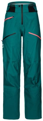 Ortovox W 3L Deep Shell Pants pacific green green 