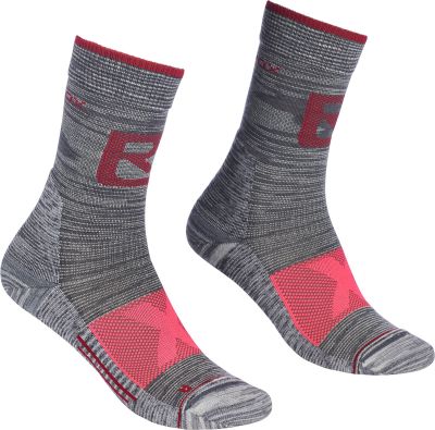 Ortovox W Alpinist Pro Compression Mid Socks grey blend grey 