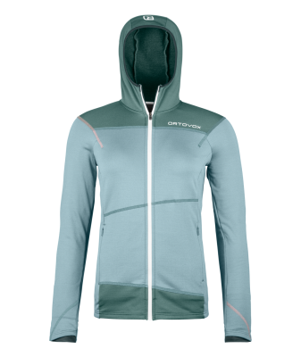 Ortovox W Fleece Light Hoody glacier grey Fleece 