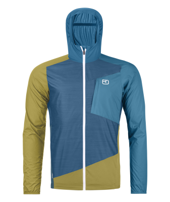 Ortovox Windbreaker Jacket petrol blue petrol blue 